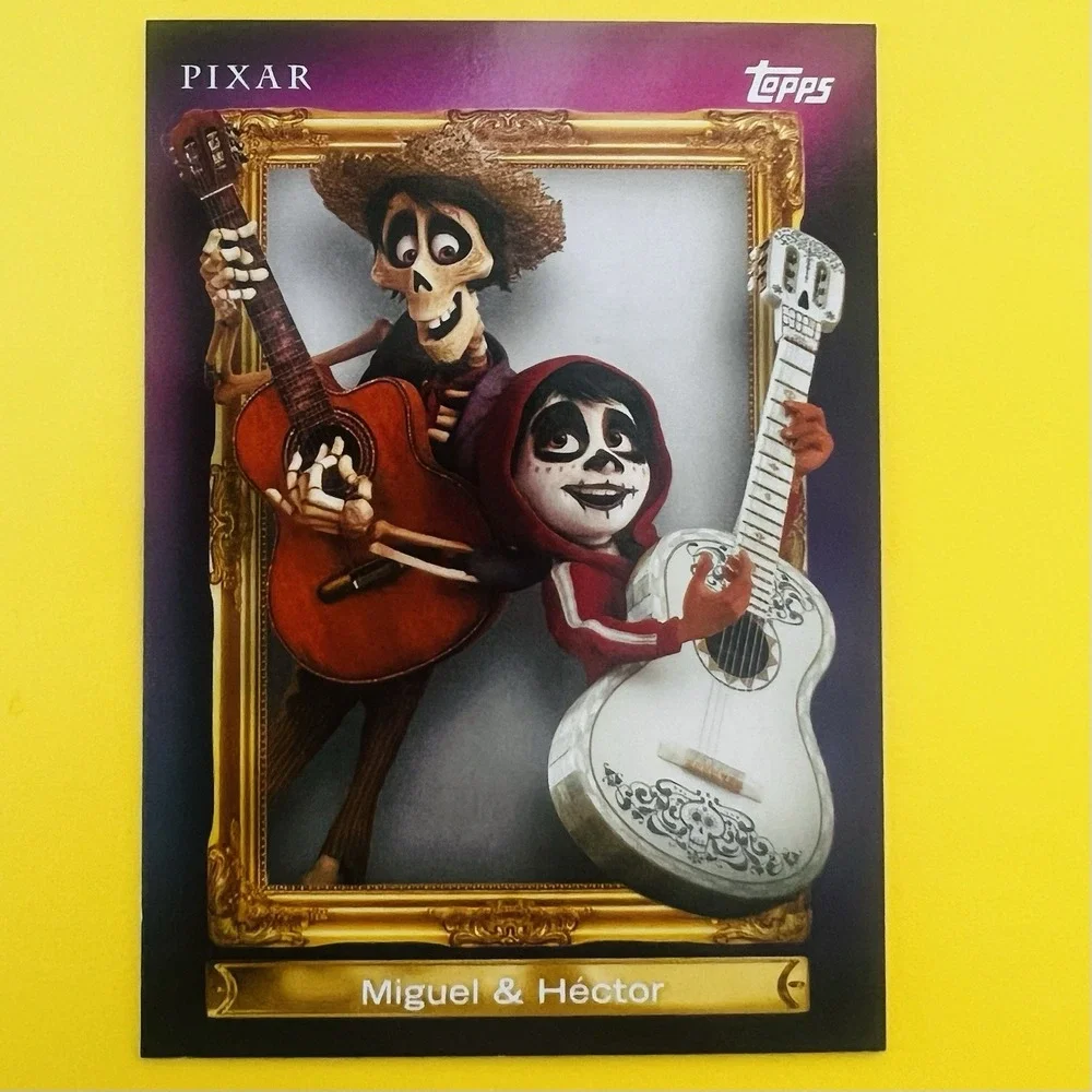 2026 Topps Disney Neon Family First Miguel &‎ Héctor FF-2